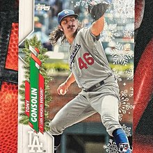 2020 Bowman Chrome #74 Tony Gonsolin Los Angeles Dodgers Rookie