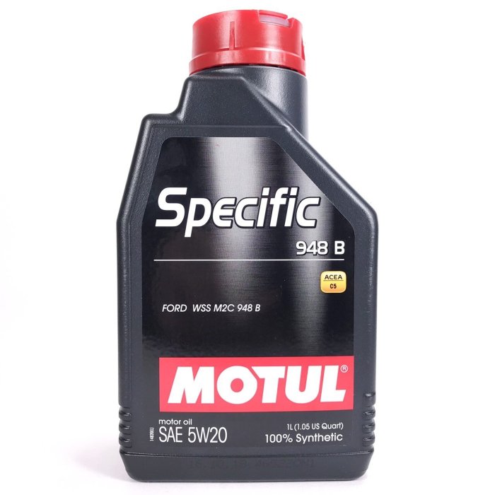 [機油倉庫]附發票MOTUL Specific 948B 5W-20 5W20全合成機油