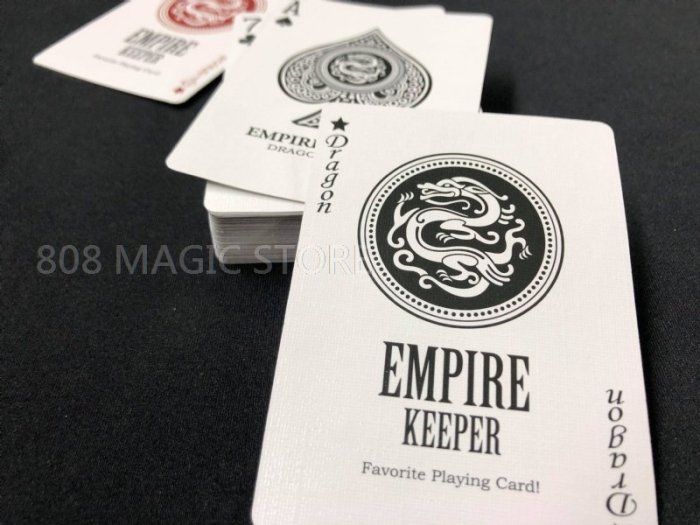 [808 MAGIC]魔術道具 Empire Keeper 龍牌 (Foil Gold Edition) 白金 款式