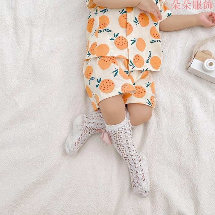 Civikids❤童裝夏季韓版寶寶套裝水果嬰兒衣服ins風 和服睡衣短袖居家浴袍 #CV-2061