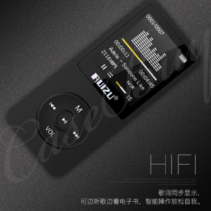 (台灣現貨 當天出貨) 內建8G HiFi優質音效 MP3多功能影音播放器 MP3音樂播放器 隨身聽