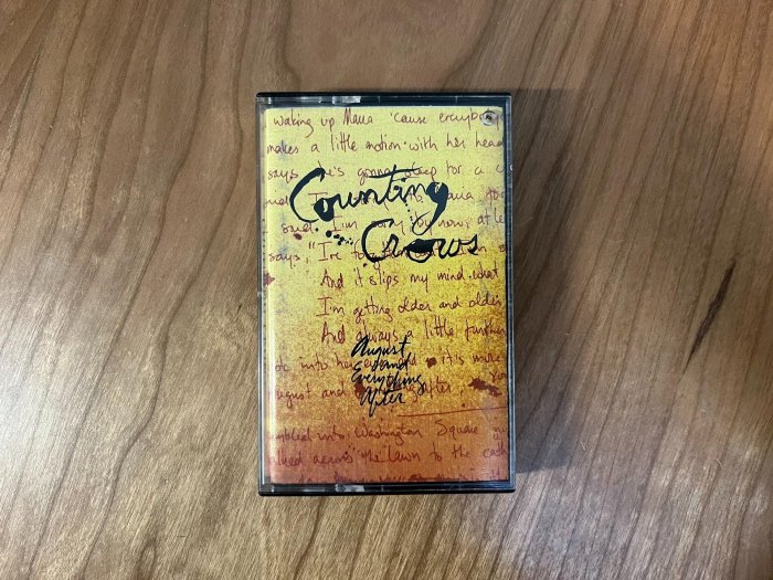 Counting Crows 磁帶 卡帶 August an