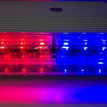 【晶站】24晶吸頂紅藍爆閃燈 霹靂燈 警示燈 紅藍交替 可爆閃、呼吸、跑碼