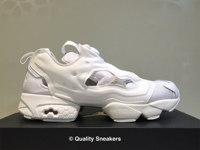 現貨 - Reebok Insta Pump Fury OG 全白 白魂 麂皮 網布 AR2199