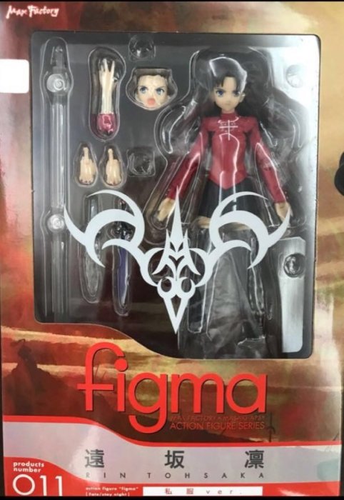 全新Max Factory Figma 011 私服版Fate/stay night 遠坂凜Rin | Yahoo 