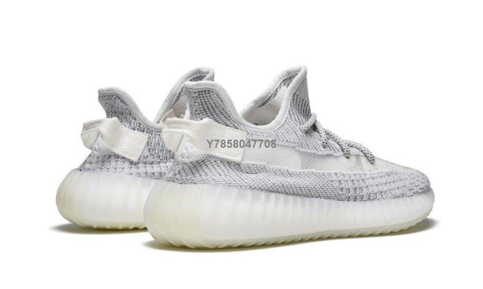 【正品】Adidas Yeezy 350 V2 愛迪達純白 白冰淇淋側透椰子鞋HQ6男女鞋