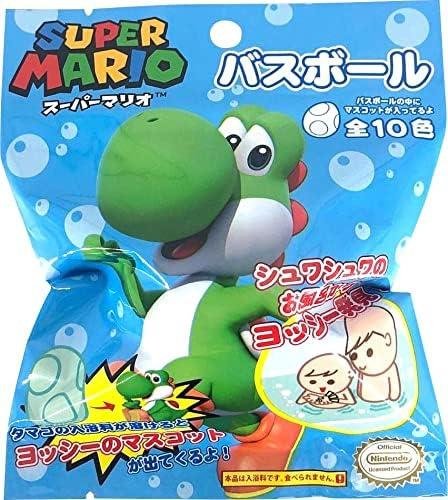 日本 Super Mario 超級瑪利歐 Yoshi 耀西 泡澡球 入浴球 入浴發泡劑 沐浴球