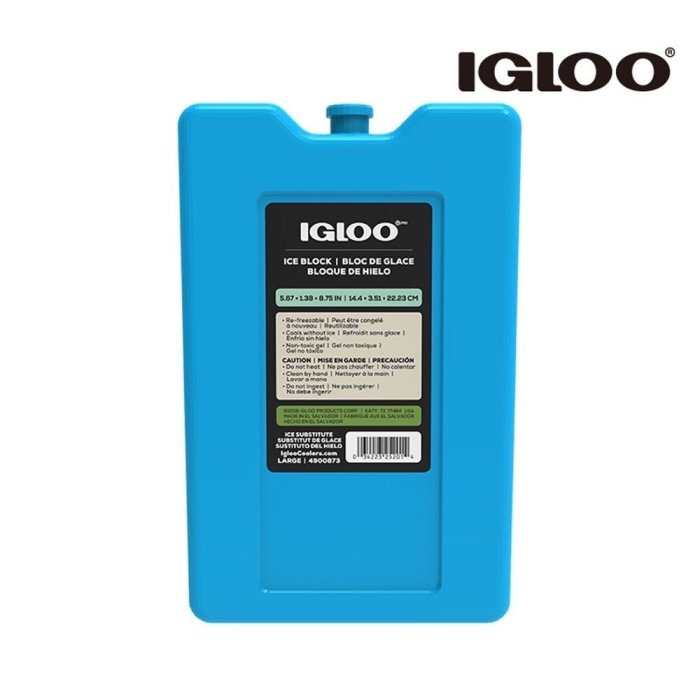 美國品牌 IGLOO MAXCOLD 保冷磚 S號  保冷劑#冰寶 冷媒 冰桶 冰箱 保冷袋 露營 野營保冷磚