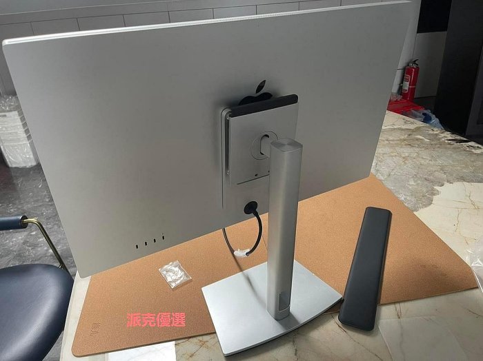 【現貨精選】蘋果顯示器studio display支架承重12kg液晶壁掛VESA銀色通用底座