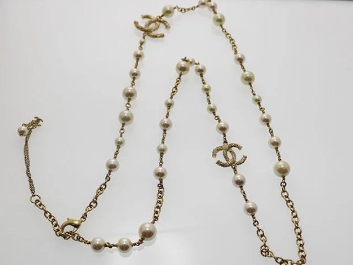 Chanel 珍珠項鍊，100cm