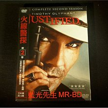 [DVD] - 火線警探 : 第二季 Justified 三碟裝 ( 得利公司貨 )