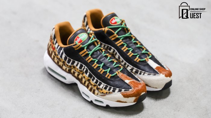 QUEST】NIKE AIR MAX 95 DLX ANIMAL PACK 獸紋豹紋聯名神獸AQ0929 200