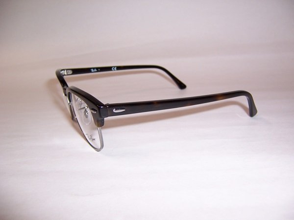 光寶眼鏡城(台南) Ray-Ban *最夯潮框復古眉架眼鏡*RB5154/2012,亮琥珀塑眉,旭日公司貨