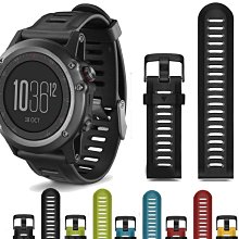 【錶帶家】現貨供應超值代用 Garmin Fenix 3 運動智慧錶錶帶代用膠帶非原廠錶帶