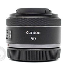 【台南橙市3C】Canon RF 50mm f1.8 STM 二手 單眼鏡頭 公司貨 保固2026-10 二手鏡頭 #89532