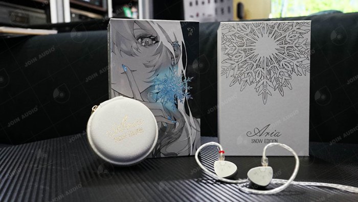 醉音影音生活】水月雨Moondrop Aria Snow Edition 入耳式耳機/耳