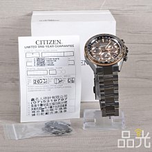 【品光數位】CITIZEN CC4016-67E 鈦金屬 GPS衛星光動能電波計時 #124876K