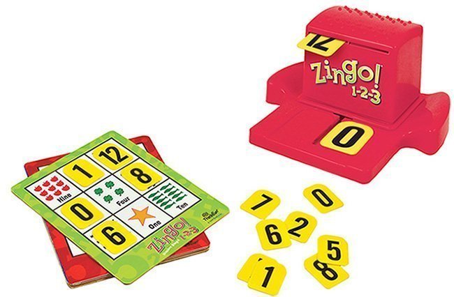 大安殿實體店面 數字賓果123 Zingo Number Bingo 123 美國THINK FUN 正版益智桌上遊戲