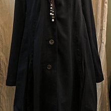 國內知名設計師葉珈伶CHARINYEH設計師同名品牌 修身黑色大衣~一件結束