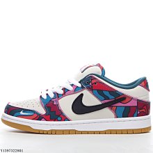 Nike Dunk SB Low Pro  白彩 塗鴉 時尚 文化 低筒 籃球鞋 情侶鞋