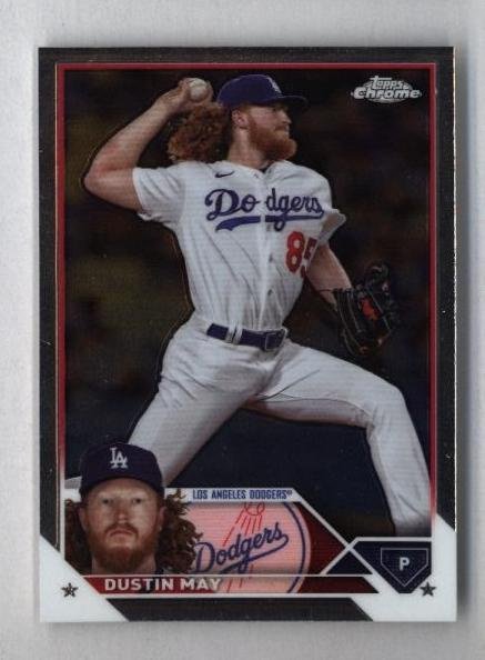 2023 Topps Chrome Update #USC48 Dustin May Dodgers