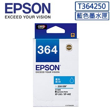 EPSON 364 XP245 XP442 全新 原廠 墨水匣 T364 T3641 XP-245 XP-442