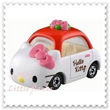 ♥小花花日本精品♥ Hello Kitty 臉頭立體造型好好看紅色蝴蝶結模型小汽車/玩具車50015801