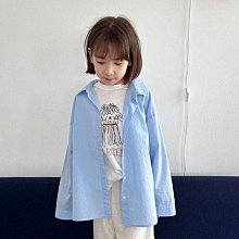 S~XXL ♥襯衫(天空藍) DIGREEN-2 24夏季 DIG240413-111『韓爸有衣正韓國童裝』~預購