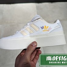 南🔥2022 7月 ADIDAS OG FORUM BONEGA 籃球 運動 休閒 女款 白 小花 增高 GZ4297