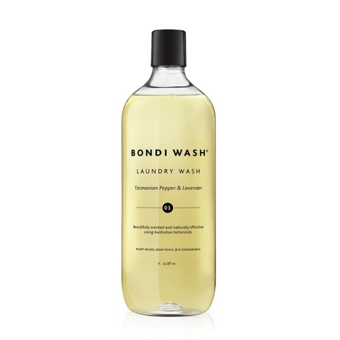 澳洲 BONDI WASH 塔斯曼尼亞胡椒＆薰衣草洗衣精 1L 【台灣代理商正貨】洗衣精 衣物清潔