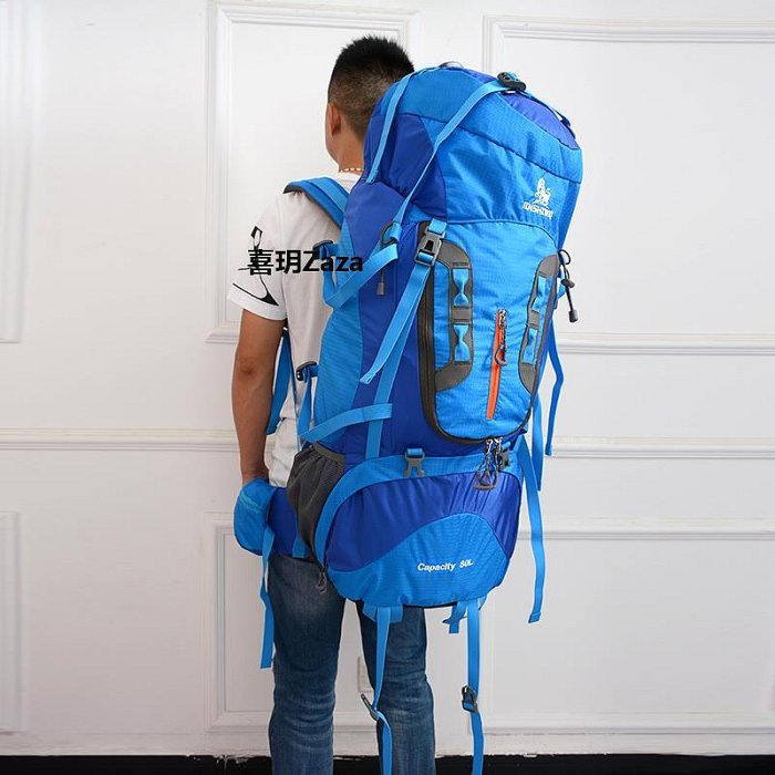新品戶外背包專業登山包防水80L大容量超輕帶支架男女旅行露營背包囊