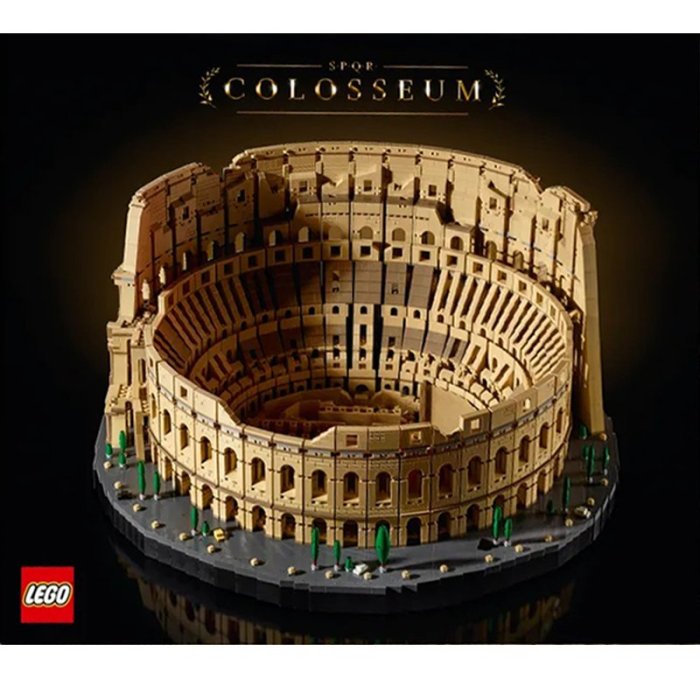 LEGO樂高10276 羅馬斗獸場世界地標系列建筑益智拼搭積木玩具禮物