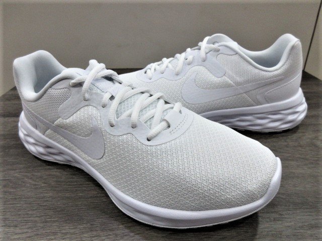 Nike Revolution 6 NN 男慢跑鞋 跑步鞋 輕量 避震 DC3728-102 全白