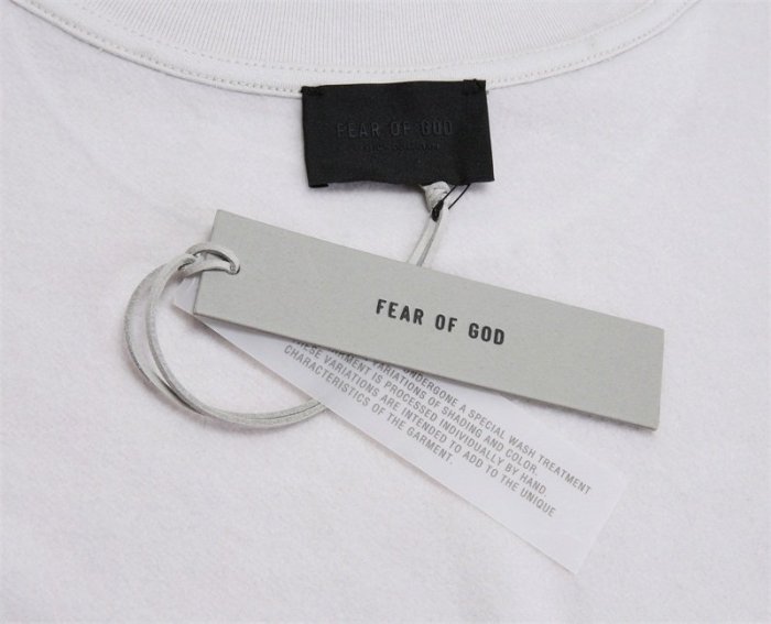 潮牌kin-FEAR OF GOD FOG 7TH GRAYS Fleece Sweatshirt 第七季鋪絨短袖