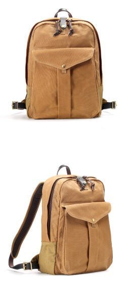 復刻 FILSON 70307 Journeyman Backpack  上蠟帆布 後背包