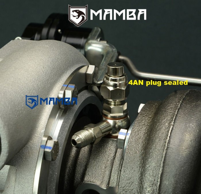 M10x1.5 to Dual 4AN banjo bolt turbo oil pressure For Subaru