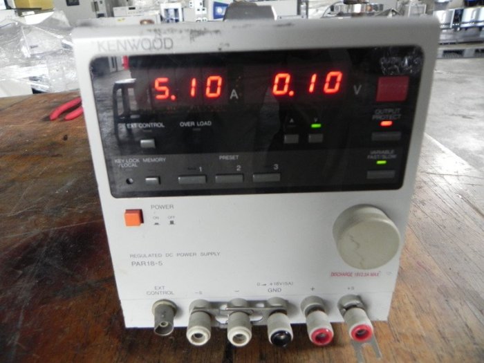 Kenwood PAR18-5 電源供應器 Regulated DC Power Supply