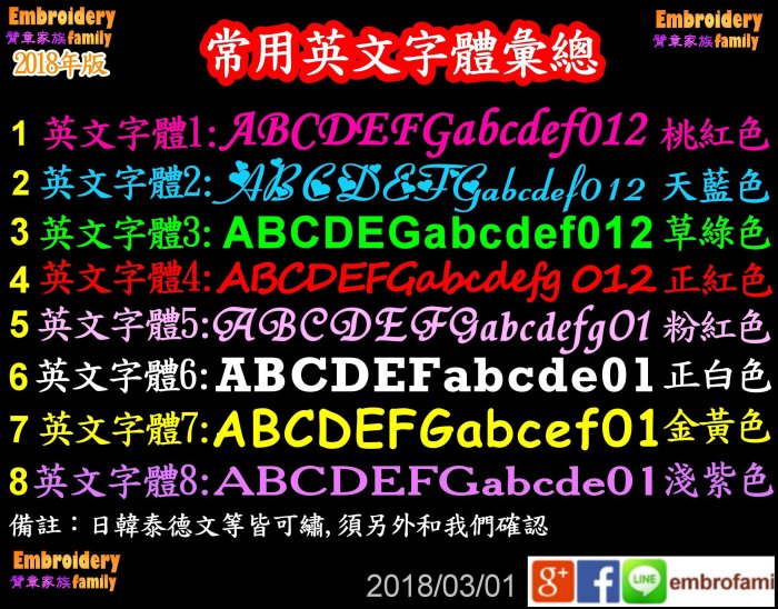 ※彩色版行李飄帶1條客製化※客製出國行李箱吊牌登機箱行李飄帶(標準邊,單排繡1個圖+名字)