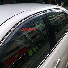 (逸軒自動車 ) TOYOTA CAMRY 專用 原廠型 鍍鉻 卡扣型貼式 晴雨窗 一組四片 優惠價