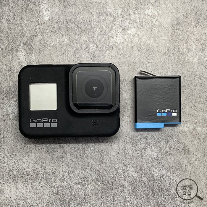 『澄橘』GoPro Hero 8 Black 防水 極限 運動 攝影機 4K 黑 二手 無盒裝《歡迎折抵 》A64806