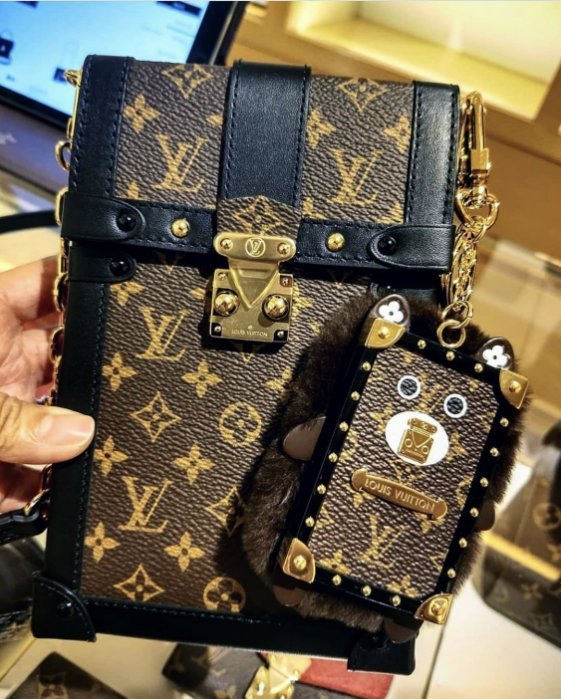 Louis Vuitton Vertical Trunk Pochette (M67873)