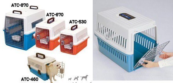 全新 日本 IRIS 時尚 航空 運輸籠 貓狗 提籠 ATC-530 ATC530 (適合小型犬貓) 現貨 橘色
