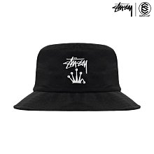 STUSSY 漁夫帽 PRE HO19 STOCK CROWN BUCKET 皇冠 平頂漁夫帽 ⫷ScrewCap⫸