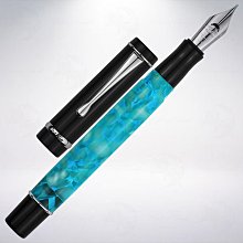 美國 Conklin DURAGRAPH 限定款鋼筆: 綠松石之夜/Turquoise Nights