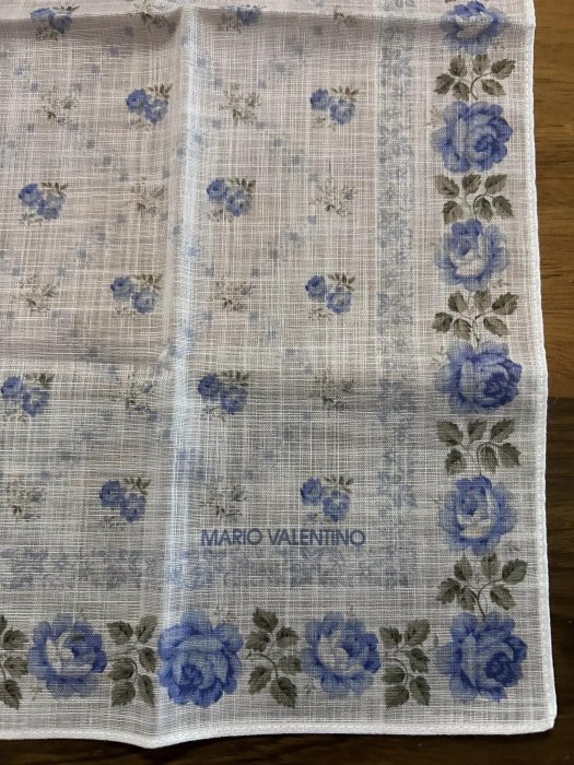 M-78/NEW＜日本製MARIO VALENTINO　花柄方巾/手帕＞