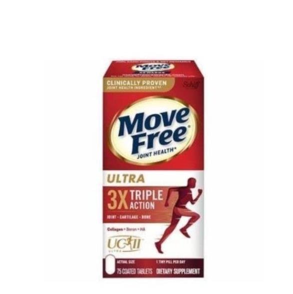 【值得小店】Move Free益節紅瓶 UC2 UCII 加強型迷你錠 3X關節保養 Schiff旭福 益節紅瓶-mm