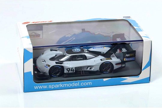 【秉田屋】現貨 Spark Volkswagen I.D. R #94 2018 Pikes Peak 冠軍 1/43