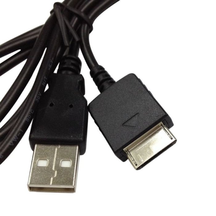 高速 USB 2.0 數據同步充電電纜, 用於 Sony WMC-NW20MU Walkman MP3 MP4