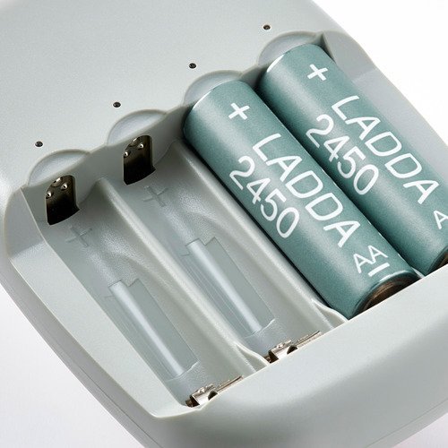 ☆創意生活精品☆IKEA LADDA 充電電池 (4件裝) 3號電池aa1.2v 容量:2450mAh(不含充電器)