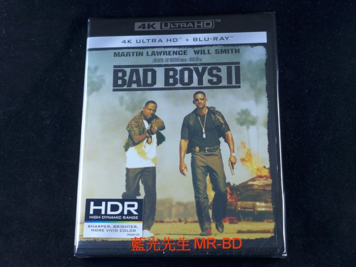 [藍光先生4K] 絕地戰警2 Bad Boys 2 UHD + BD 雙碟限定版